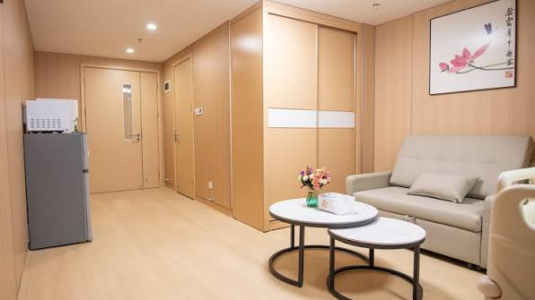 Палата в клинике Fosun Health Hospitals, Фошань