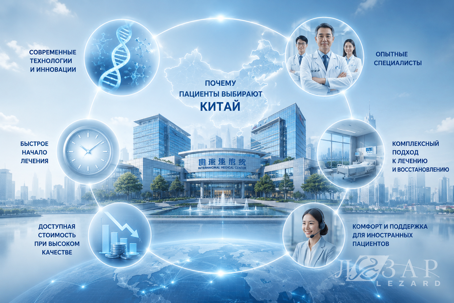 Почему пациенты выбирают Китай — шесть преимуществ лечения