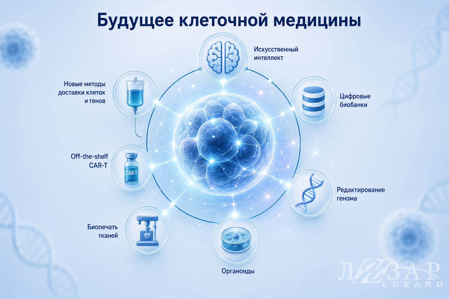 Будущее клеточной медицины — направления развития технологий